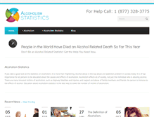 Tablet Screenshot of alcoholism-statistics.com